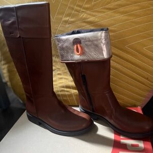 Mila high boots, Camper Brand, tall boots. Sold out everywhere! Beautifu!